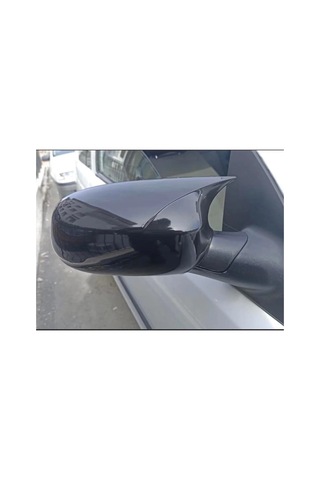 Opel Corsa C Batman Yarasa Ayna Kapağı Parlak Siyah Abs 2000 2001 2002 2003 2004 2005 2006