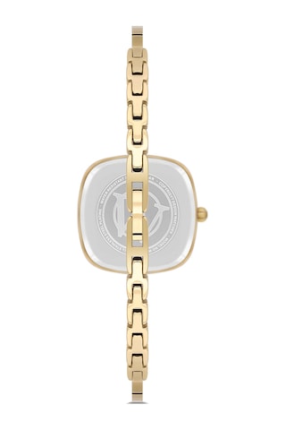 Wel 2501-5 Kadın Kol Saati Yarım Kelepçe Model, Gold Renk, 3 Atm Suya Dayanıklı Gold