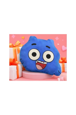 Gumball Peluş Yastık Oyuncak Mavi
