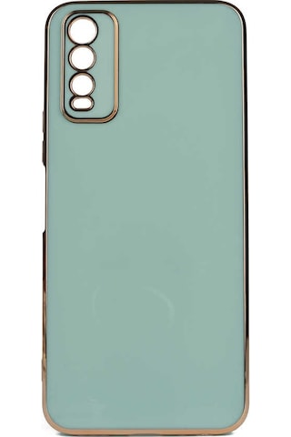 Vivo Y20s Kılıf Tchs Bark Kapak - Beyaz Beyaz