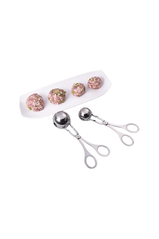 Köfte Maşası / Köfte Kepçesi, 2'li Paket, 2 Farklı Boyutta