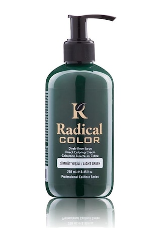 Radical Color Saç Boyası 250Ml Zümrüt Yeşili