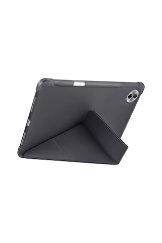 Vendas Honor Pad 10 12.1" Kılıf Zore Tri Folding Kalem Bölmeli Standlı Kılıf Kapaklı Kılıf