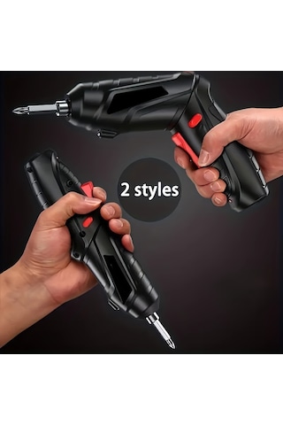 Tcherchi UL56058 Şarj Edilebilir Akülü Elektrikli Ev Tornavida Seti 48 Parça