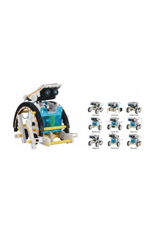 12-in-1 Güneş Enerjili Robot Seti