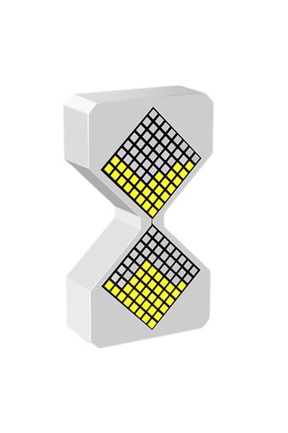 Techtic 3d Dijital Kum Saati Elektronik Kum Saati Masaüstü Zamanlayıcı Ev Ofis Dekoratif Kum Saati