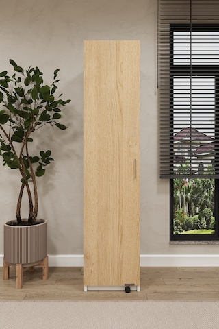 Asra Trend Çok Amaçlı Kiler Dolabı MK-19 %100 MDF Erzak Organizer Dolabı Karina