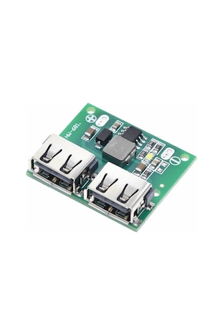 6-24V To 5V 3A Dual Usb Çıkış Voltaj Düşürücü Hw-681 2Xusb Çıkış