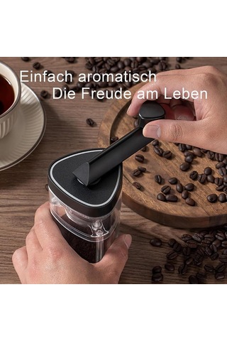 Knadgbft Manuel Kahve Öğütücü, Koni Değirmeni Kahve Çekirdekleri