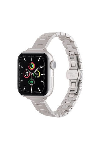 Apple Uyumlu Watch  40mm Zore Krd-150 Metal Kordon Strap Kayış