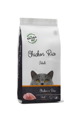 Eco Natura Pet Tavuklu ve Pirinçli Yetişkin Kedi Maması 1500 G