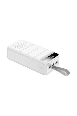 Powerbank Çoklu Şarj Girişi 50.000 Mah Taşınabilir Dijital Göstergeli Kopya Çok Renkli