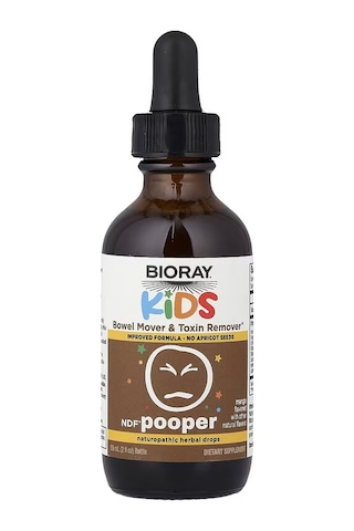 Bioray Kids Ndf Pooper Children's Digestive Support Mango 2 Fl Oz 59 Ml
