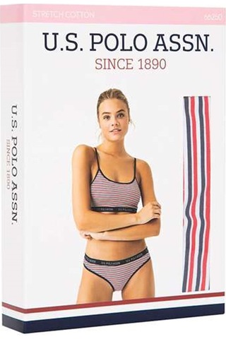 U.S. Polo Assn. U.s Polo Assn. 66250 Kadın Büstiyer Slip Takım-lacivert Lacivert