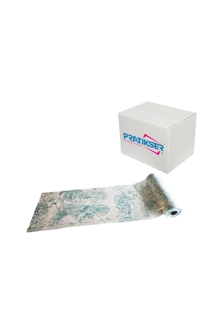 Pratikser Tek Kullanımlık Polietilen Masa Örtüsü Doğa - 120x150cm - 50ad/rulo - Koli Çok Renkli