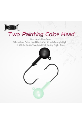 Krallık Krank Jig Kafa Kanca Balıkçılık Tek Kanca Yüksek Kaliteli Mücadele Kafa Ji Yumuşak Solucan İğne, Fırdöndü, Kurşun 57048537