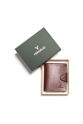 Coffee Braun Cüzdan & Kartlık Erkek 866 Vergelio Purse Matte Crystal Wallet Card Holder Coffee Braun