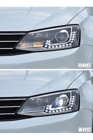 Volksvagen Jetta 2011-18 Uyumlu Yedek Parça Hıghlıne Led Far Hal