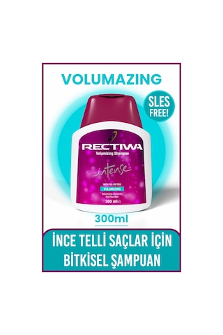 Rectiwa İntense İnce Telli Saçlar için Şampuan 300 ML