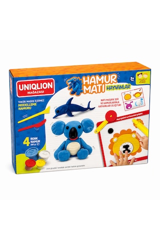 Oyun Hamuru Matı Hayvanlar 22x23x6cm Çok Renkli Oyun Hamuru Matı Hayvanlar 22x23x6cm Çok Renkli