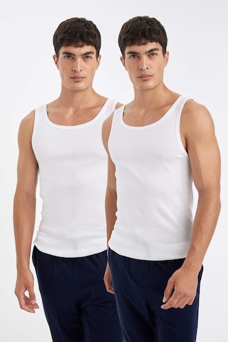 DeFacto Slim Fit Dar Kesim Ribana 2'li Atlet Y9056AZ24SPWT34
