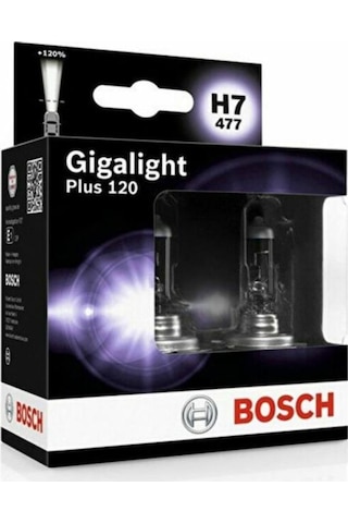 Gigalight Plus 120 H7 Ampül 2'li Set