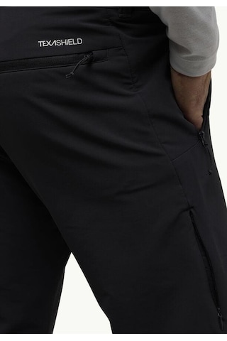 Jack Wolfskin Active Thermic Erkek Outdoor Pantolon Siyah A61881-6000 Siyah
