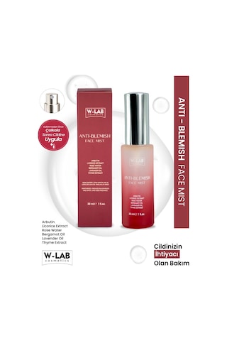 W-Lab Cosmetics Anti-blemish Face Mist 30 Ml