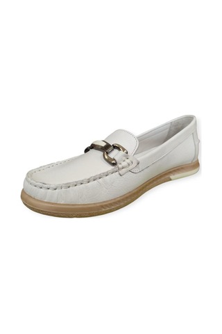 Venüs 26484109y Tokalı Loafer Deri Kadın Ayakkabı Bej