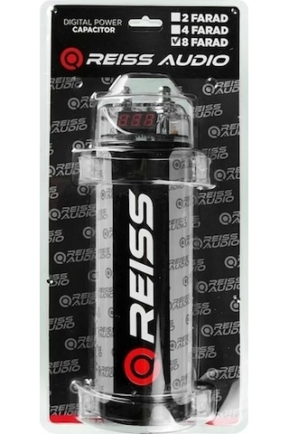 Reiss Kapasitör 8 Farad - 12v 8 Farad Capacitor - Amfi Kapasitör Kalite Arayanlara