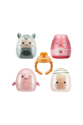 Squishmallows Squish-a-longs 2 Figür + Yüzük Sürpriz Paket Seri 1 Al0001-1