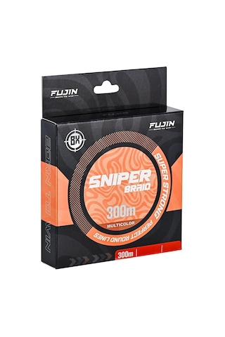 Fujin Sniper 8x 300mt. Multicolor İp Misina 0.12mm