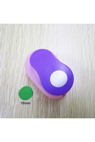 Yuvarlak Embosser Çocuk El Aletleri, Renk Rastgele Teslimat, Stil: 8805 16mm