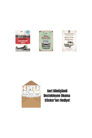 Çelik Kanatların Kırılışı + Ben Devrim + Yarım Kalan Devrim Rüyası + Okuma Sticker'ları