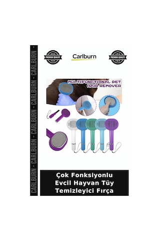Çok Fonksiyonlu Evcil Hayvan Tüy Temizleyici Fırça Kedi Tüyü Toplayıcı