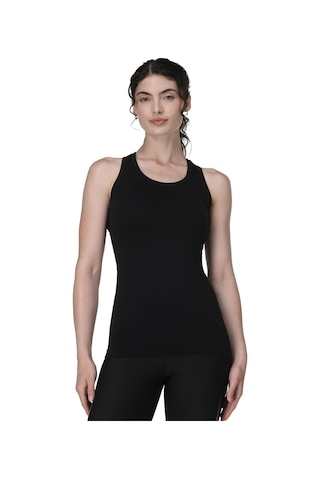 Sweaty Betty Sweaty Betty Athlete Seamless Workout Tank Kadın Siyah Tişört Blk SIYAH