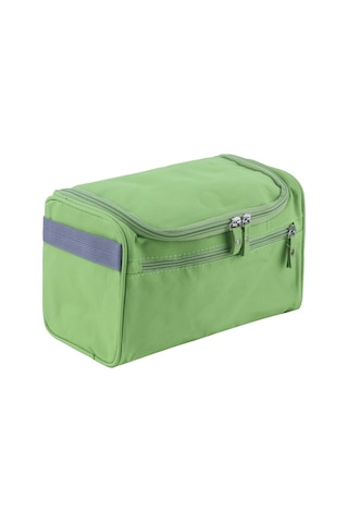 Geekyou Erkekler İçin Yeşil Seyahat Tuvalet Çantası - Dayanıklı Poliester, Fantezi Kanca, Geniş Hacim, Taşınabilir Organizer