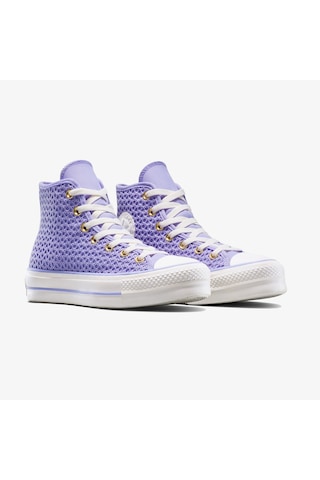Converse Chuck Taylor All Star Knit Kadın Mor Sneakera13644c