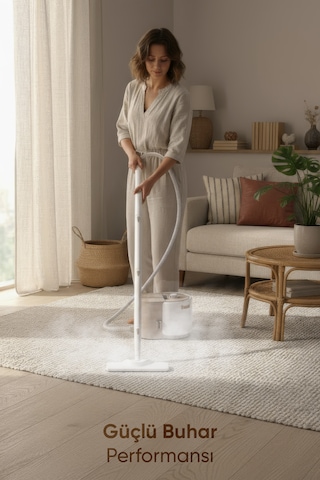 Fressi FR-SC282 1500 W Çok Fonksiyonlu Buharlı Temizleyici