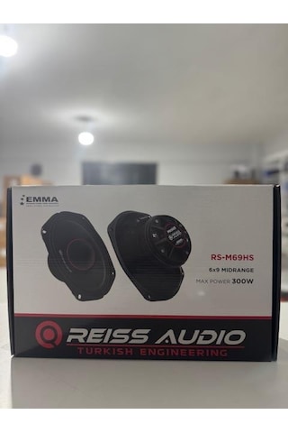 Reiss Audio Rs-m69hs Oval Midrange Hoparlör Takımı