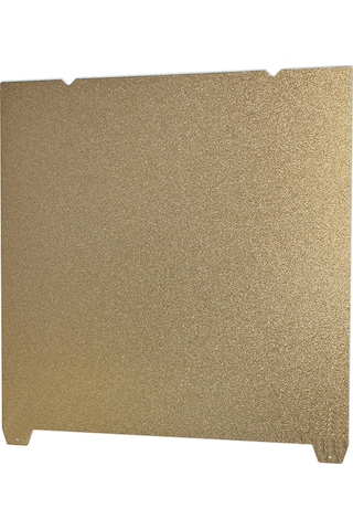 Singree Creality K1 Max İçin 315x310mm Çift Yüzeyli Altın Toz Çelik Baskı Yatağı Altın