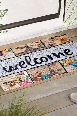 Yüksek Kalite Kapı Önü Paspas, Dijital Baskılı Paspas, Kapı Önü Paspası, 45 70-kahverengi