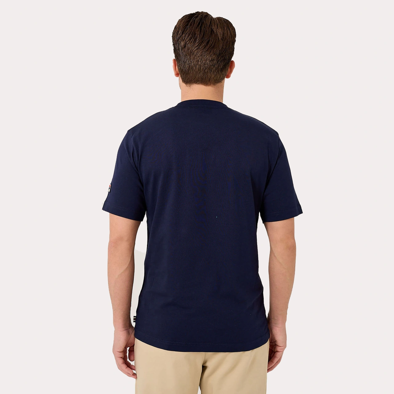 Lacivert Fila Erkek T-shirt Tennis Player Graphic Tu411111 Lacivert