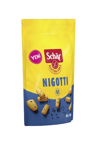 Schar Nigotti Glutensiz Çörek Otlu Kraker 12 x 40 G