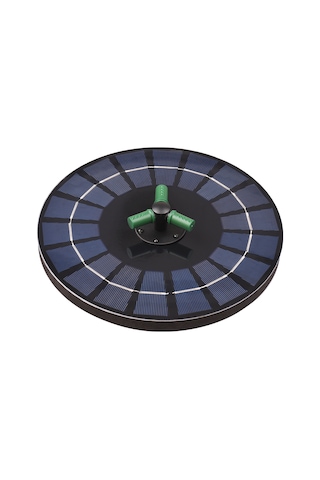 Yaozixa 6w Güneş Enerjili Süngerli Fontan, 360 Döner Başlık Ve Renkli Led Işıklar, 1500mah Batarya İle Su Yetersizliği Koruması