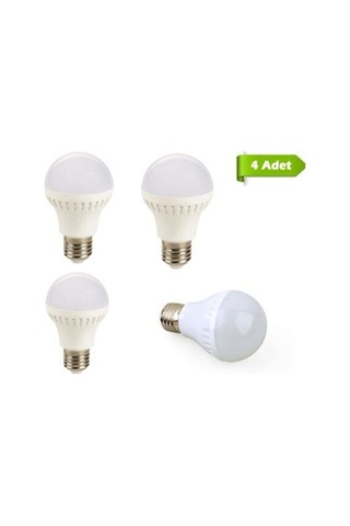 5w Enerji Tasarruflu Led Ampul 4 Adet A