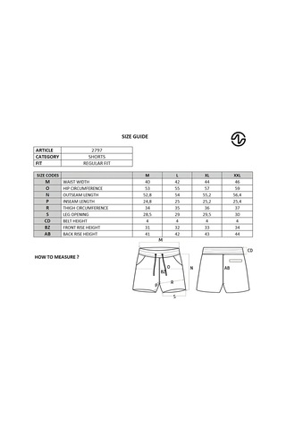 Ar-ma Erkek Şort Baskisiz Basic İp Kapamali Önden Normal 2 Cepli ,arka Normal Tek Cepli Şort Örme Kumaş Regular Fit %100 Pamuk 30/2 Süprem Y31504279702 Kahverengi-k1