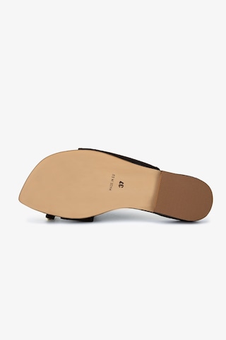 Valmenti Kadın Hakiki Deri Kahverengi Düz Terlik 1141 415 Bn Trlk Y26 Brown Suede