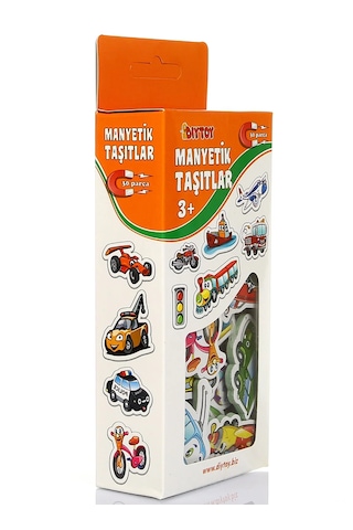 Dıytoy Manyetik Taşıtlar 3+