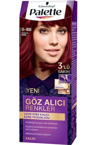Palette Göz Alıcı Renkler 6 - 88 Yoğun Kızıl X 2 Adet